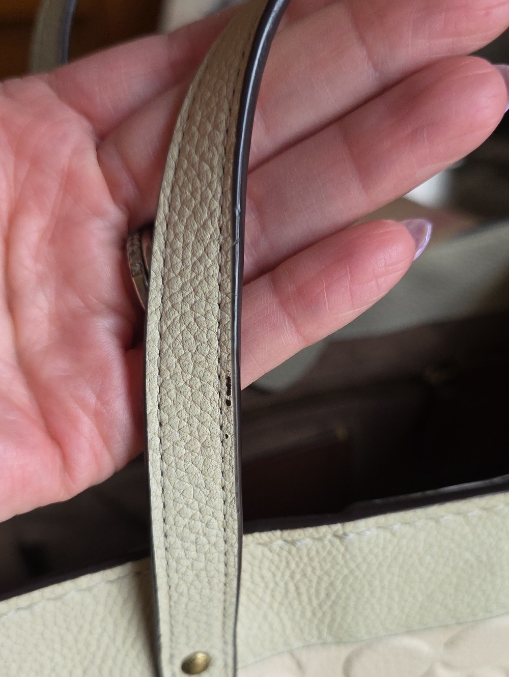 Coach Field Tote 22 In Signature LEATHER - Picture 11 of 16